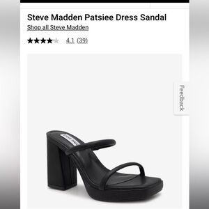 IN SEARCH OF THIS HEEL IN BLACK, SIZE 6.